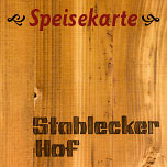 Speisekarte Stahlecker Hof